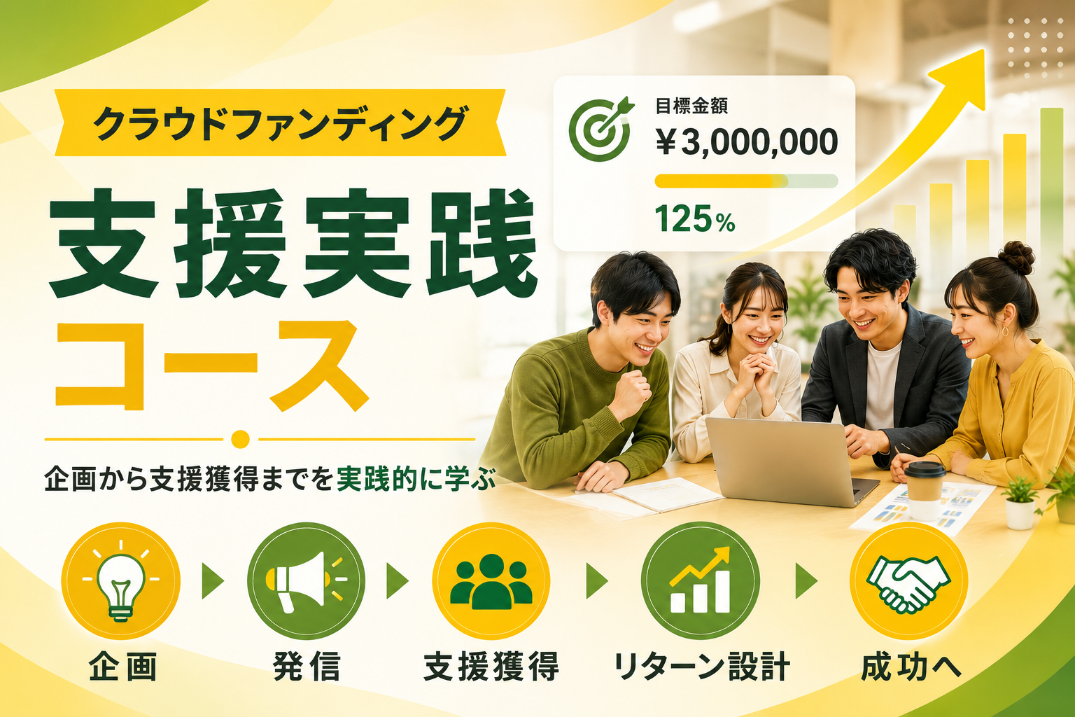 クラウドファンディング支援実践コース